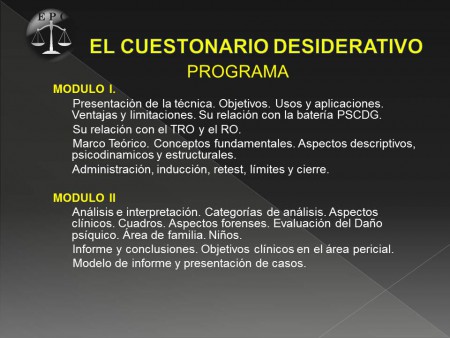 Un cuestionario rápido para la evaluación laboral, clínica y forense